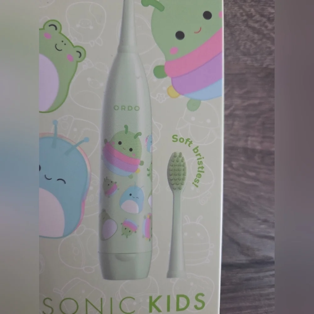 Ordo Sonic Kids Squishmallows Electric Toothbrush NEW